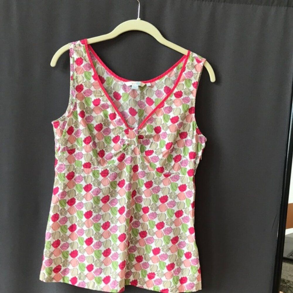 NWOT Boden seashell tank top